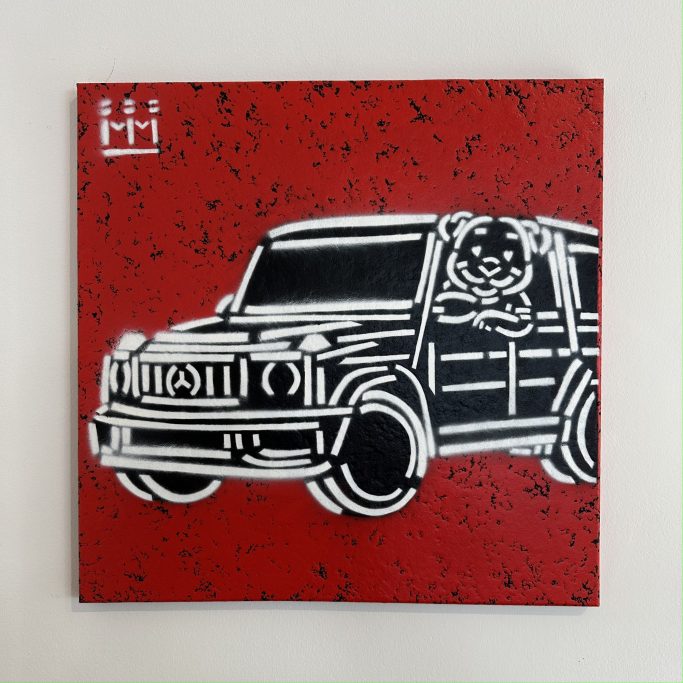 La fusée 2 - 50x50cm - 700€