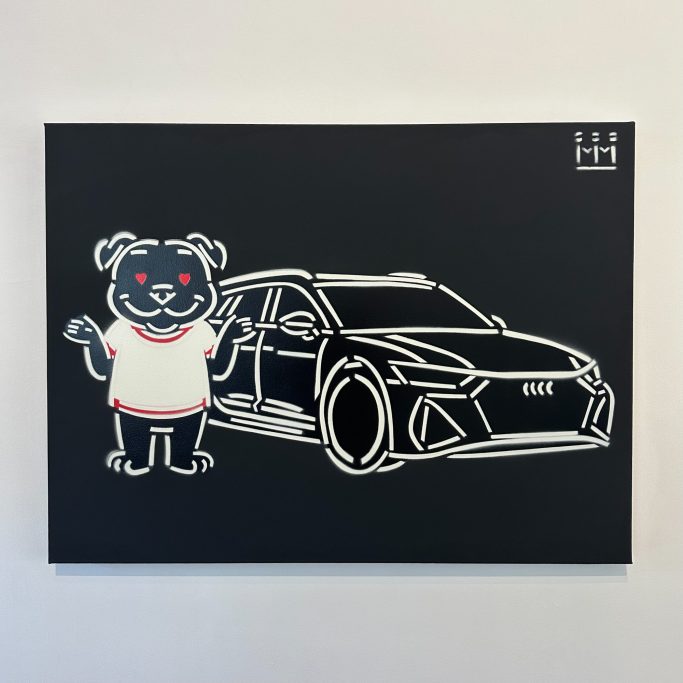 La fusée 4 - 60x80cm - 1400€