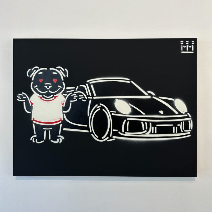 La fusée 3 - 60x80cm - 1400€