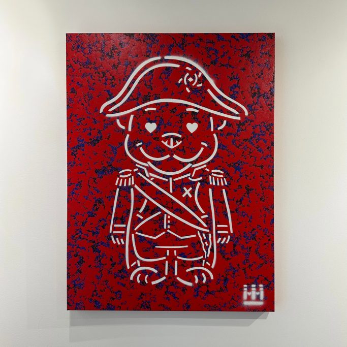 Le chien français 5 - 80x60cm - VENDU