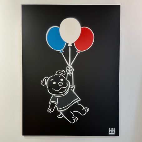 Le chien français 7 - 130x98cm - 2900€